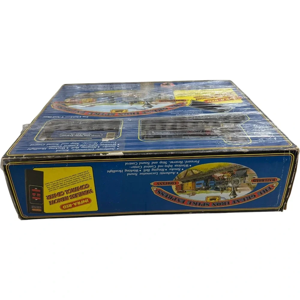 New Bright Great Iron Spike Express Train Set 3172 Wireless‎ Remote Vintage